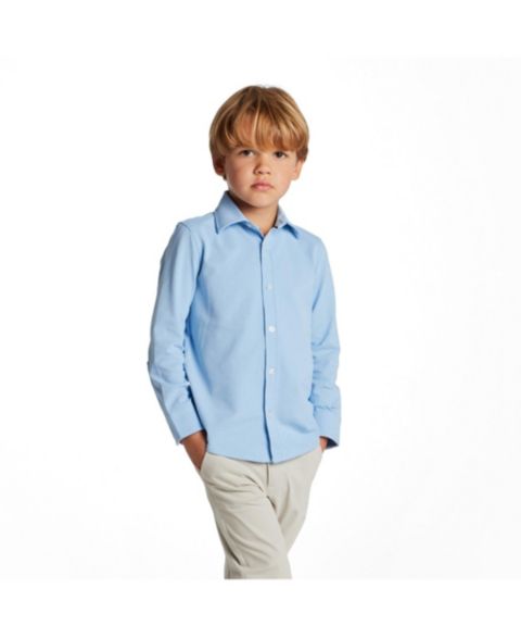 Рубашка Andy & Evan Knit-Tech Shirt для мальчиков, цвет: Синий