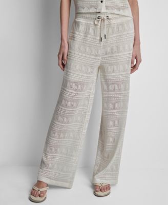 Women's Straight-Leg Drawstring Pants
