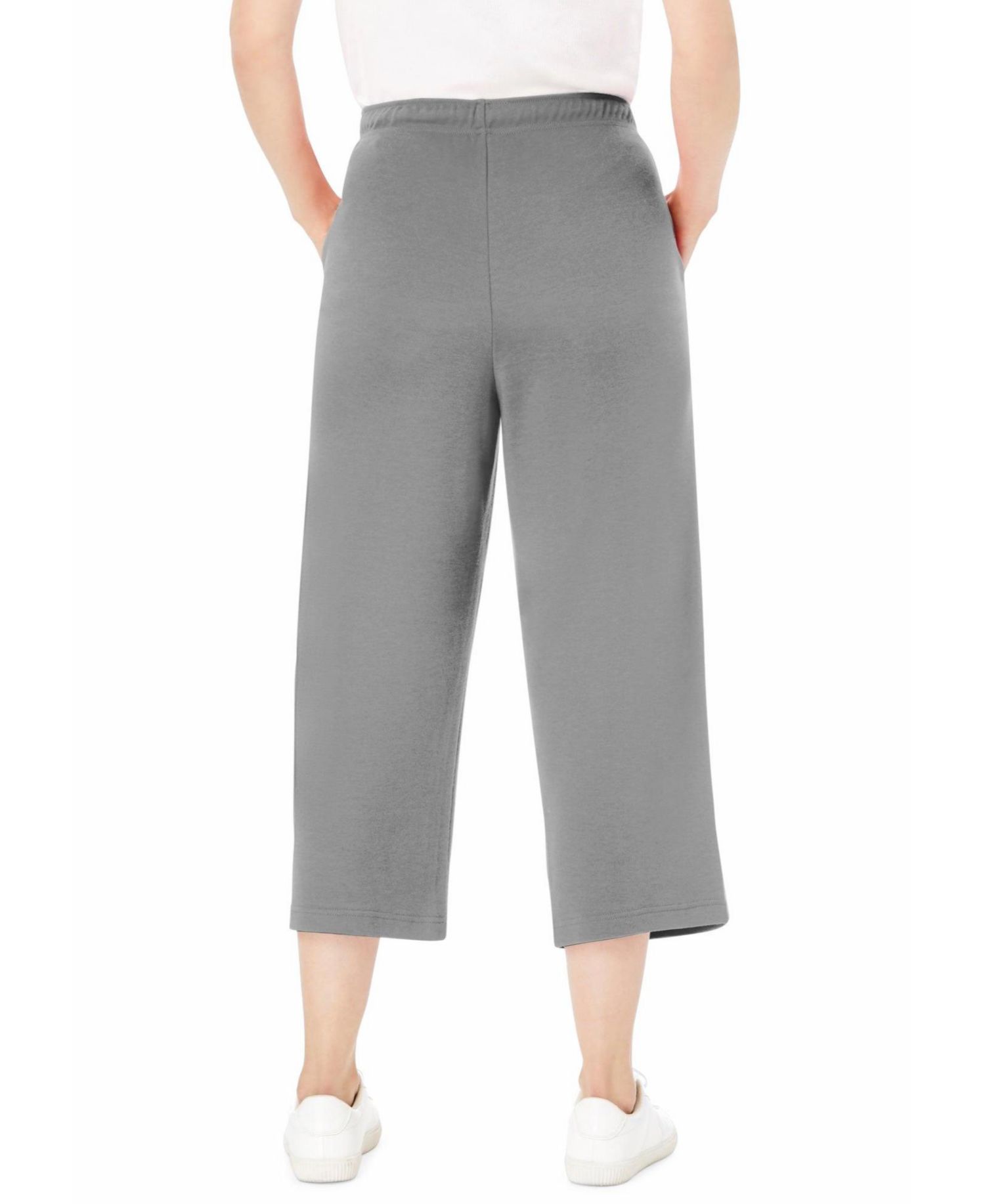 Women's Sport-Knit Pull-On Capri Pants