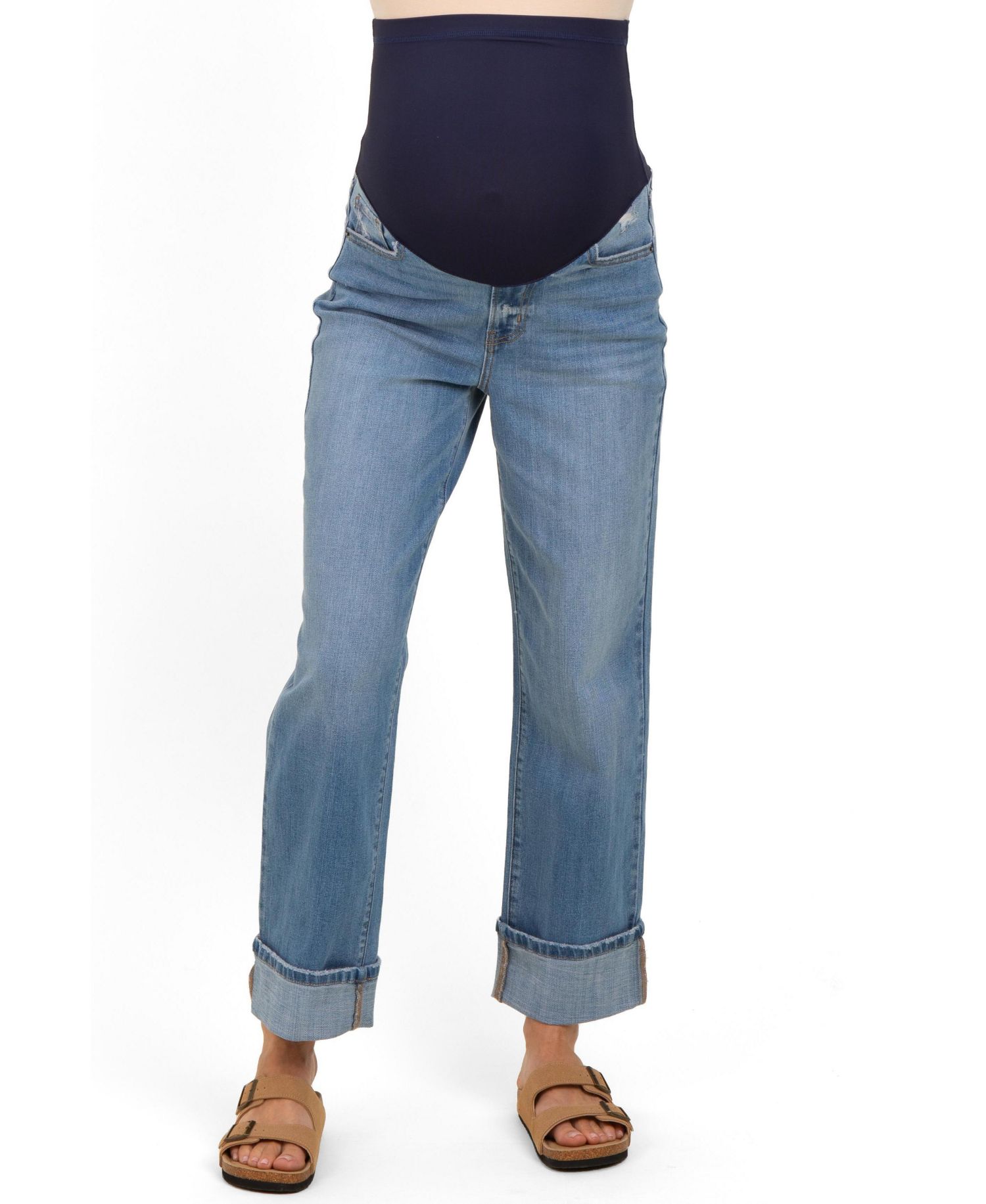 Women's Medium Dad Jean With Cuff