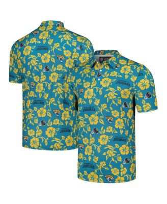 Men's Teal Jacksonville Jaguars Pua Performance Polo Shirt