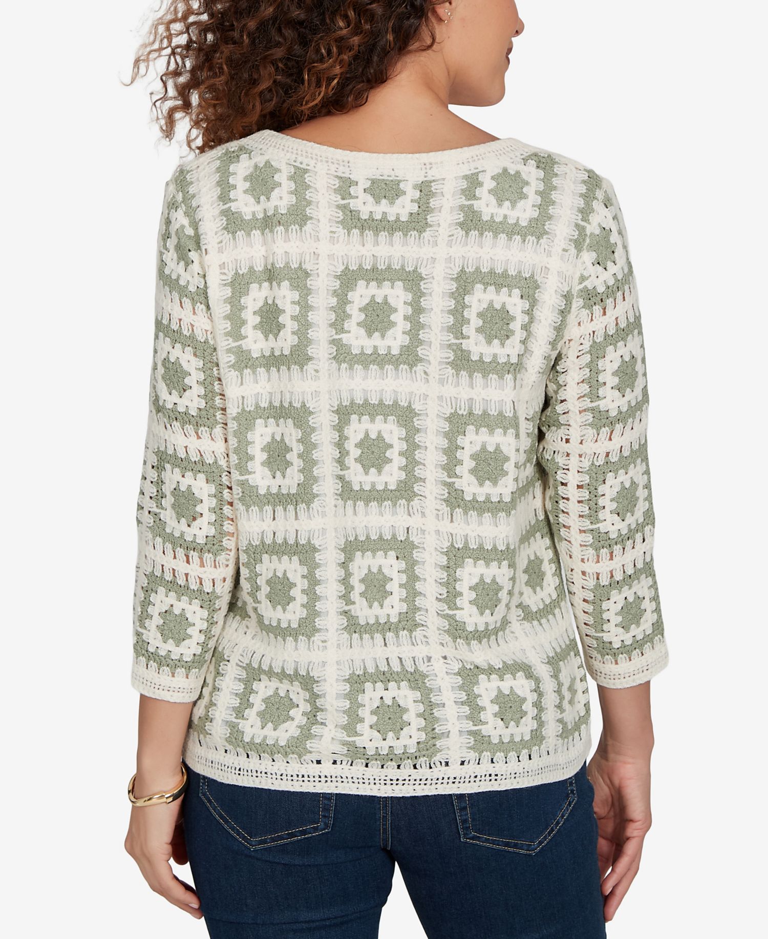 Petite Crochet Squares Top