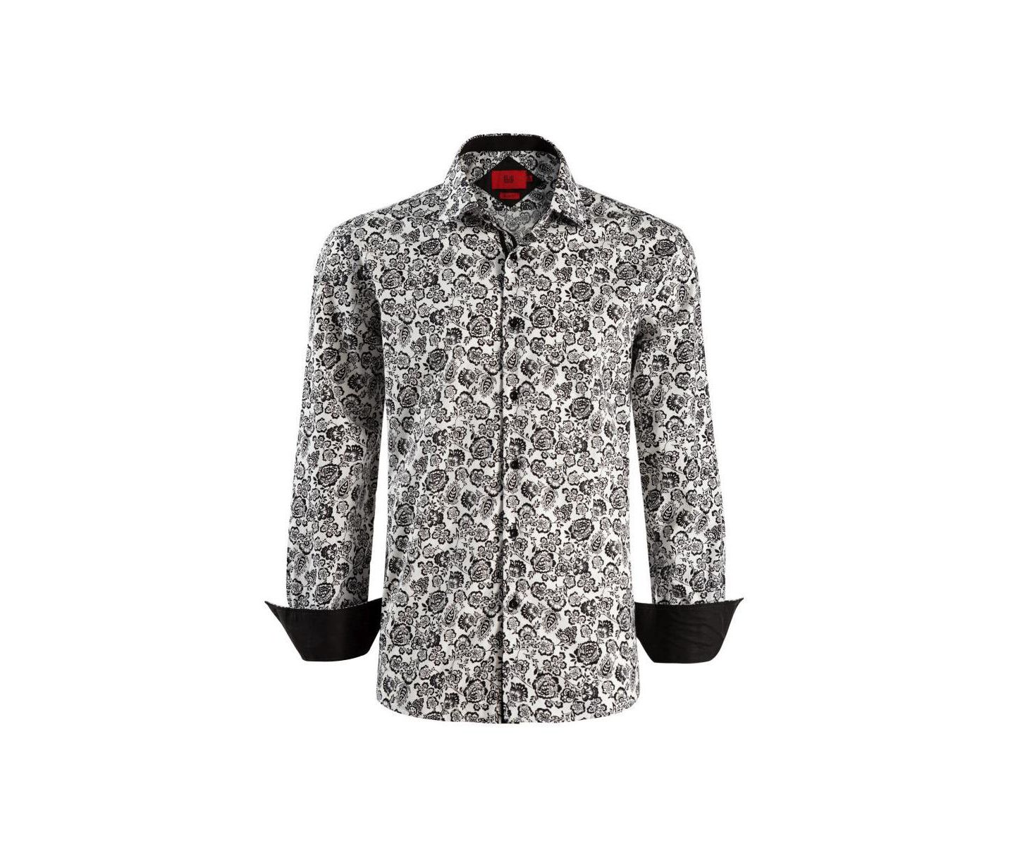 Мужская рубашка Elie Balleh Slim Fit Floral Shirt for Men — фото 2