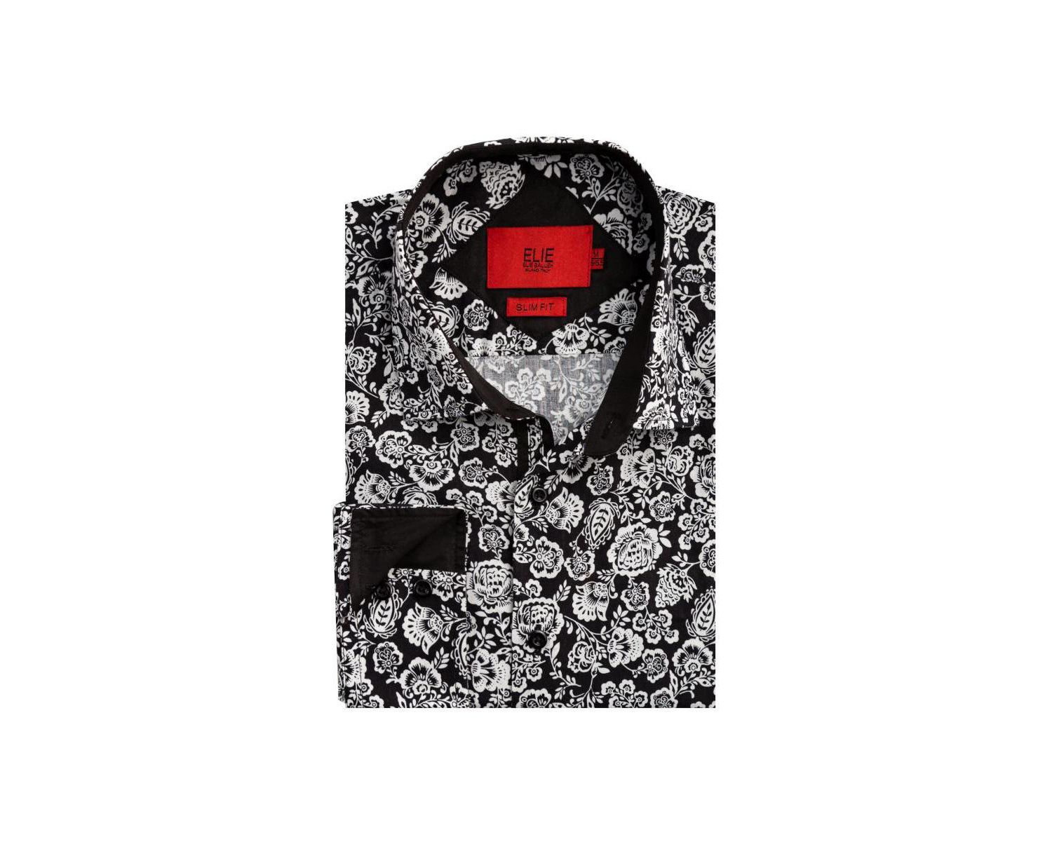 Men's Slim Fit Floral Shirt for Men By