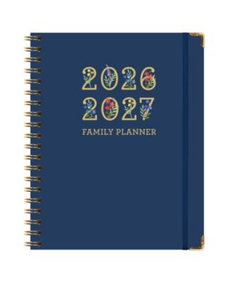 Family Planner Organizer Weekly Monthly Calendar Meal Planning Budgeting Habit Hardcover Schedule Parents Caregivers 2026