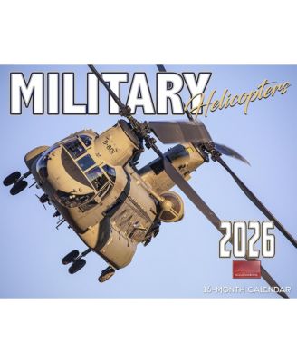 2026 Helicopters Wall Calendar Wartime Edition