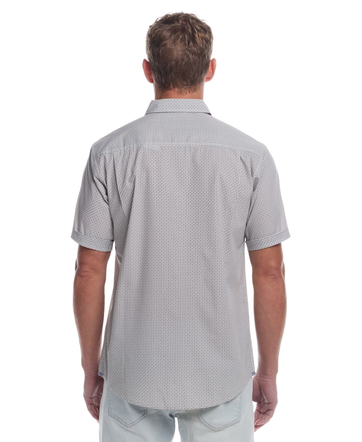 Men's Classic-Fit Short-Sleeve Button-Down Shirt