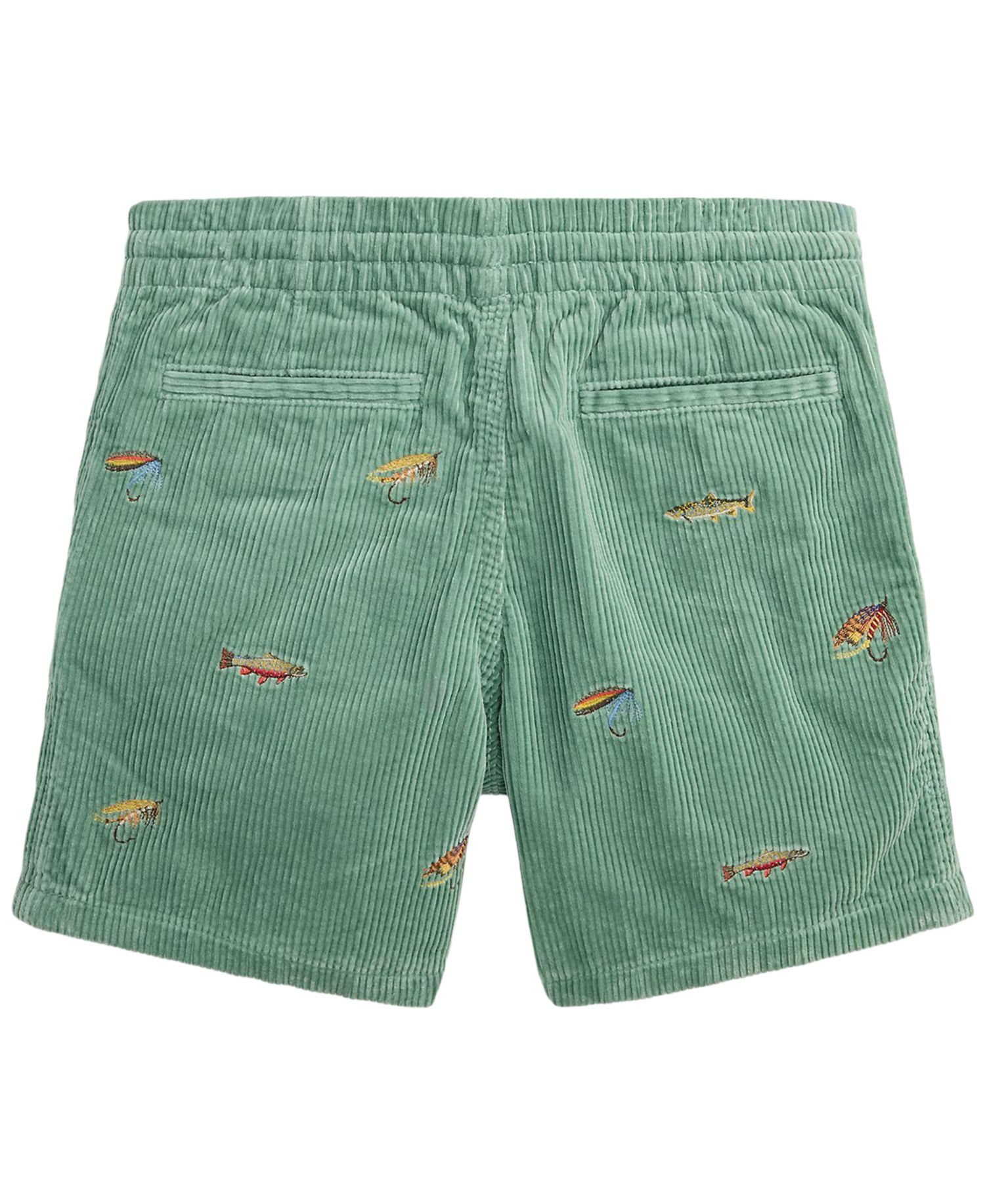Boys' 8-20 Polo Prepster Embroidered Corduroy Shorts