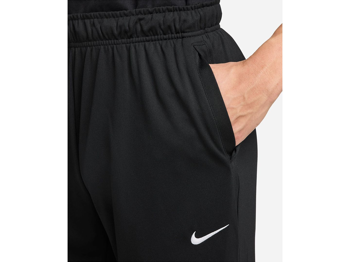 Мужские брюки Nike Flex Dri-FIT, цвет: Чёрный / Белый — фото 3