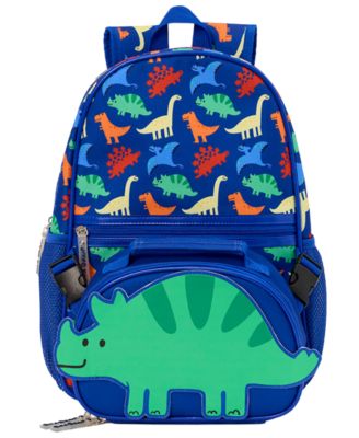 Toddler Boys' and Girls' Dinosaur Preschool Backpack and Lunch Bag, 2-Piece Set