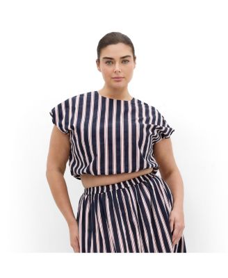 Women's Sarina Stripe Cotton Top