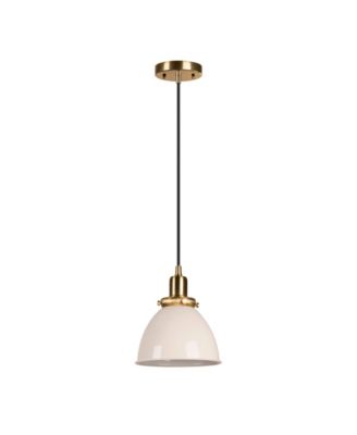 Madison 8" Wide Metal Pendant