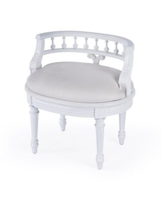 Hathaway Upholstered 22.5"W Vanity Seat
