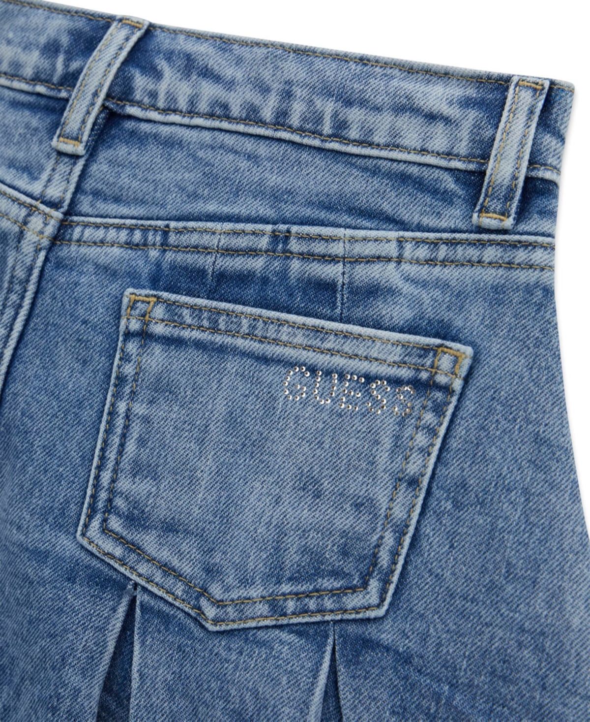 Guess Girls' 7-16 Denim Mini Jeans