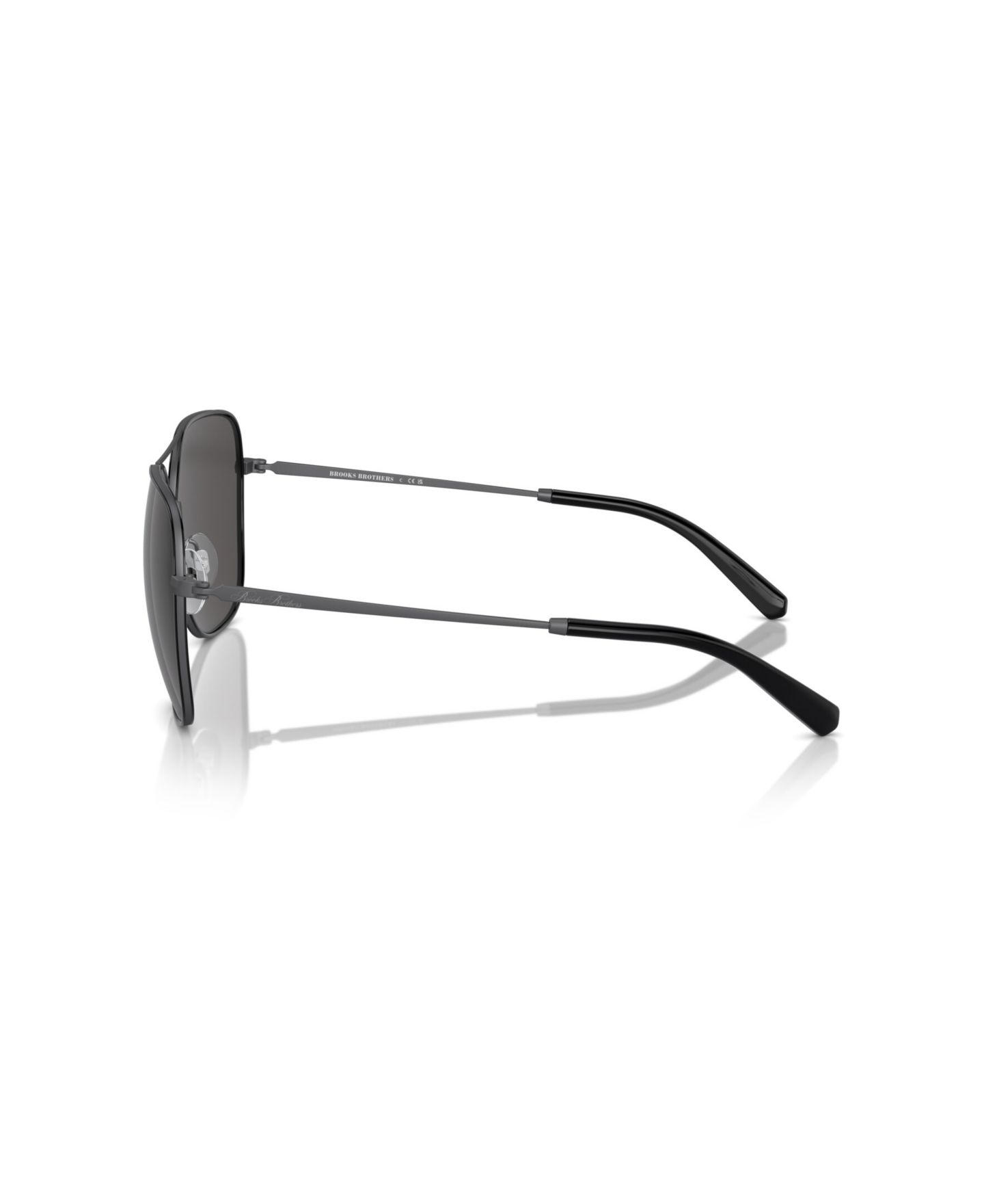 Мужские солнцезащитные очки Brooks Brothers Sunglasses, BB4067J, цвет: Графитовый — фото 3