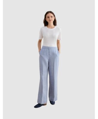 Hobbs London Dress Pants & Trousers Women's Linen  Breezy Summer Styles |  Macy's