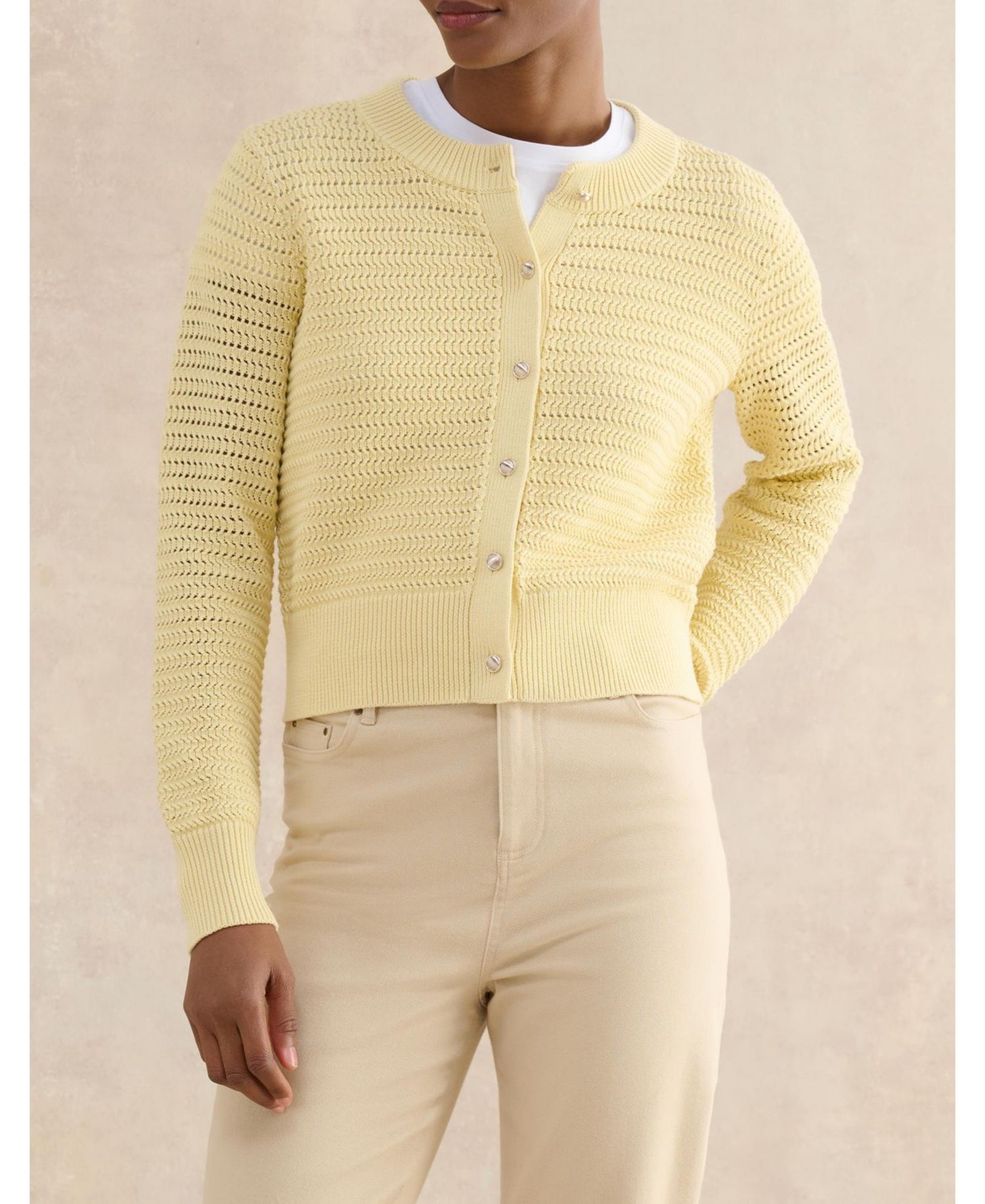 Women's Felicity Regular-Fit Cotton Cardigan