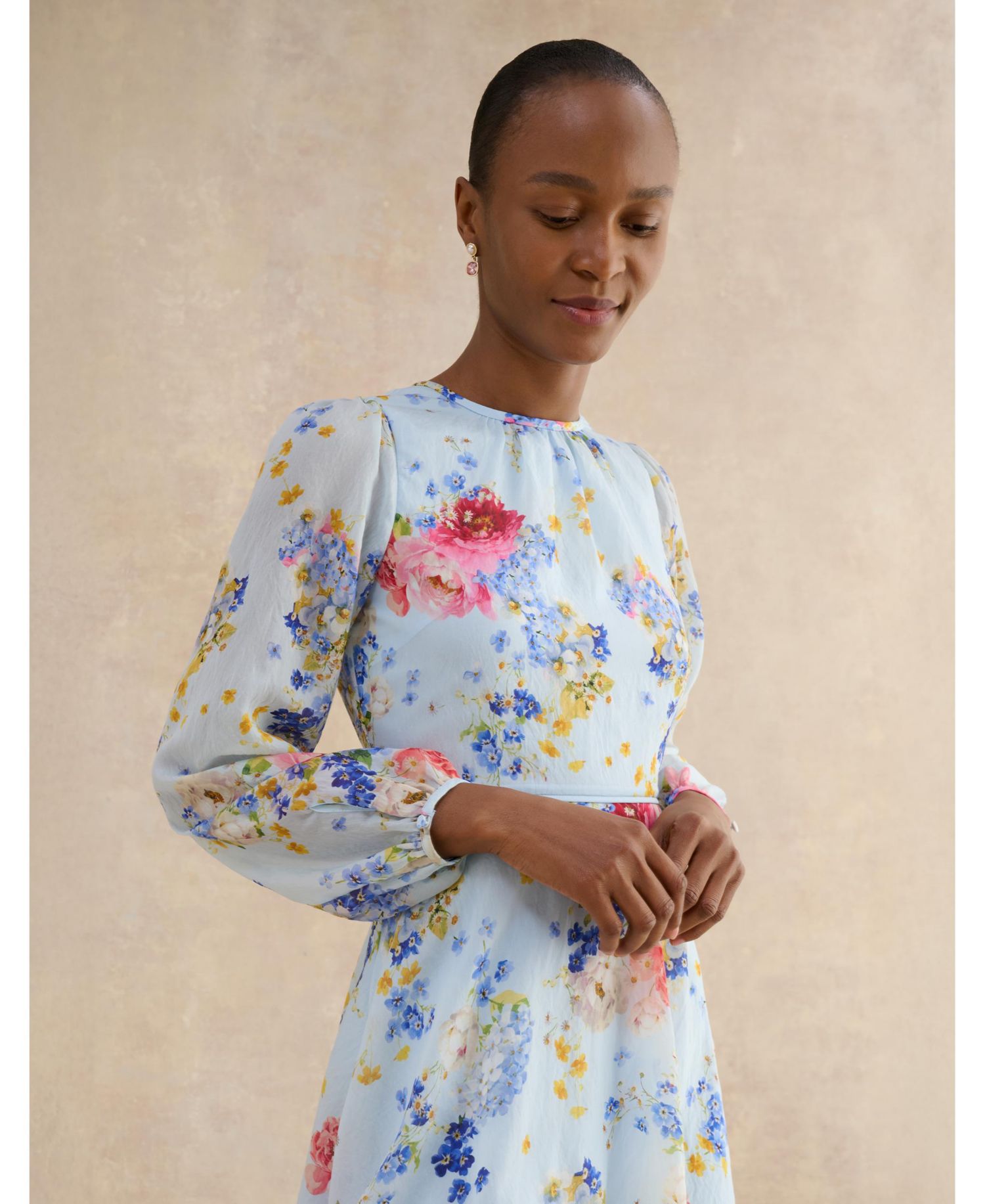 Women's Constance Floral Midi Dress
