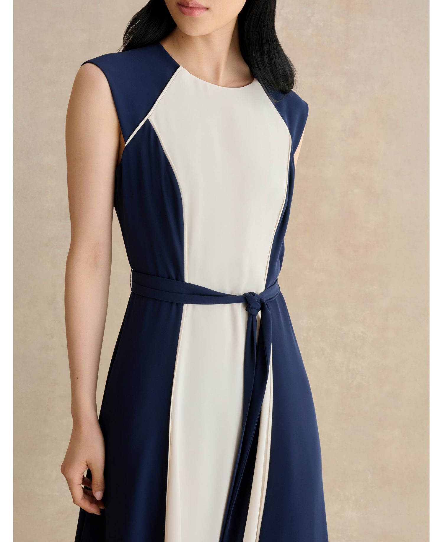 Women's Andrea Colour Block Midi Dress