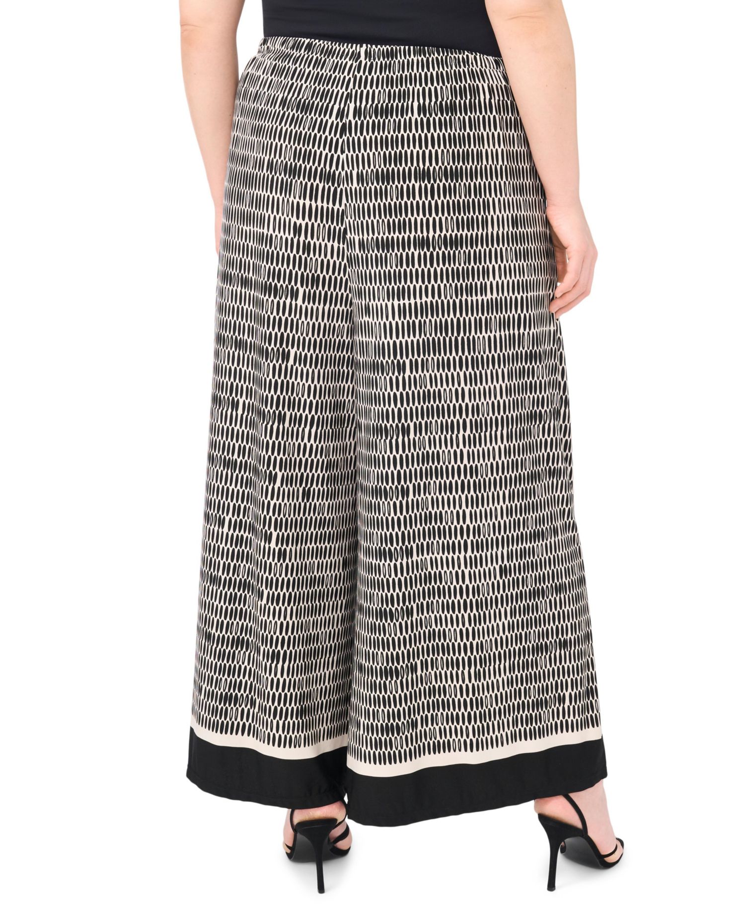 Plus Size Mid-Rise Pull-On Pants