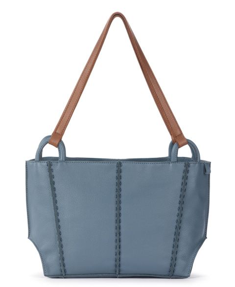 Женская сумка The Sak Los Feliz Leather Zipper Satchel, цвет: Maritime