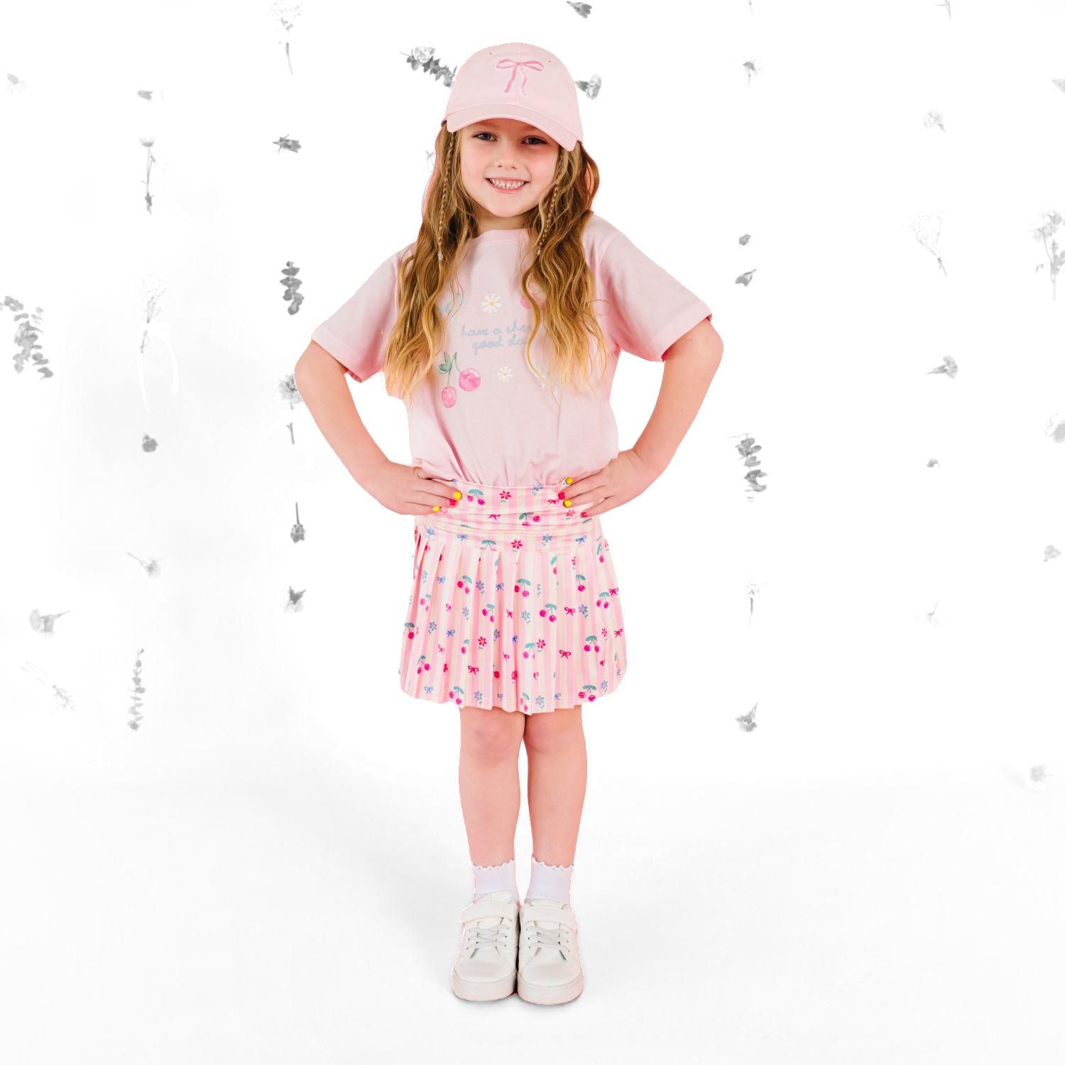 Baby Girls Floral Athletic Skort