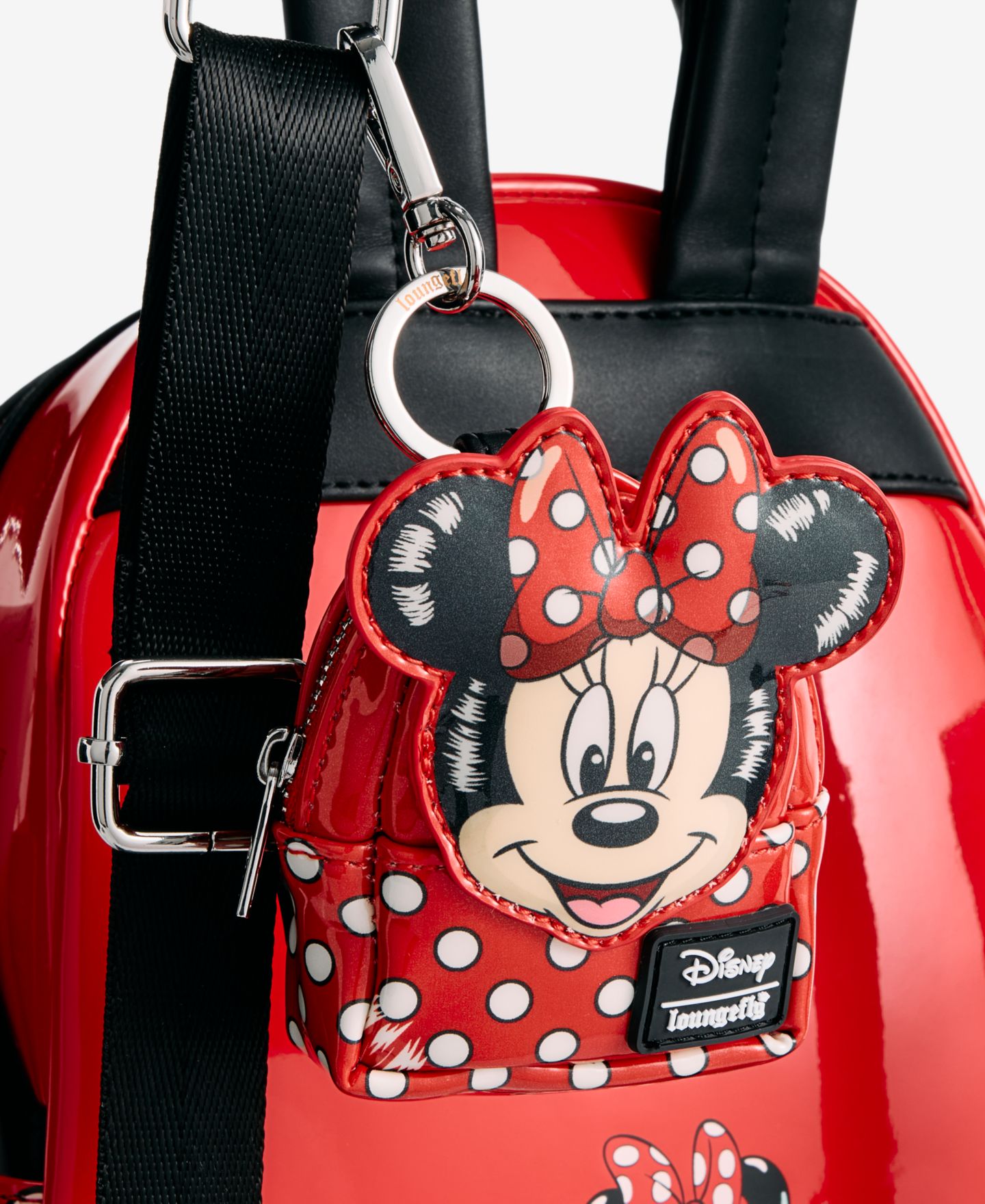 Женский брелок Loungefly Disney Macy's Minnie Mouse Balloon Mini Backpack Bag Charm — фото 2