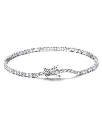 Mint Lily Classic Cubic Zirconia Tennis Bracelet - 925 sterling silver 109$