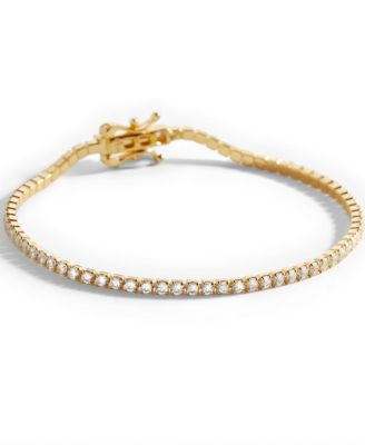 Mint Lily Classic Cubic Zirconia Tennis Bracelet - 18k gold over sterling silver 109$