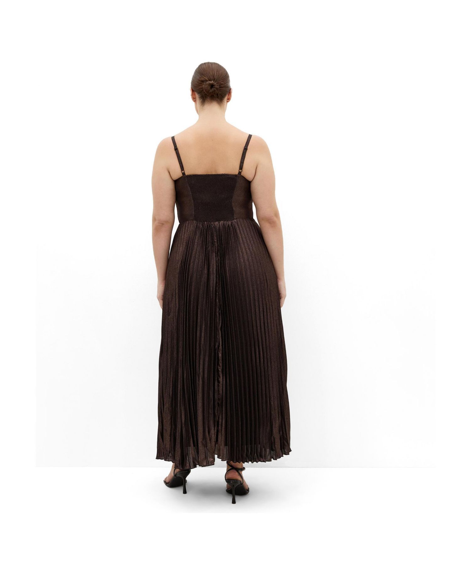 Women's Ariana Sparkle Pleat Maxi Dress