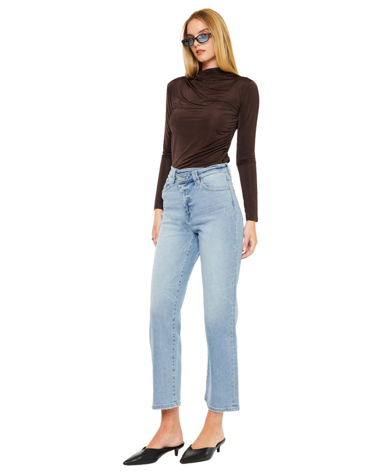 Women's Bethany High Rise 90's Straight Jeans
