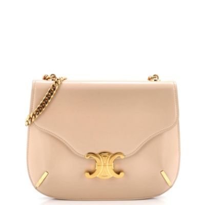 Small Besace Triomphe Shoulder Bag Smooth Calfskin
