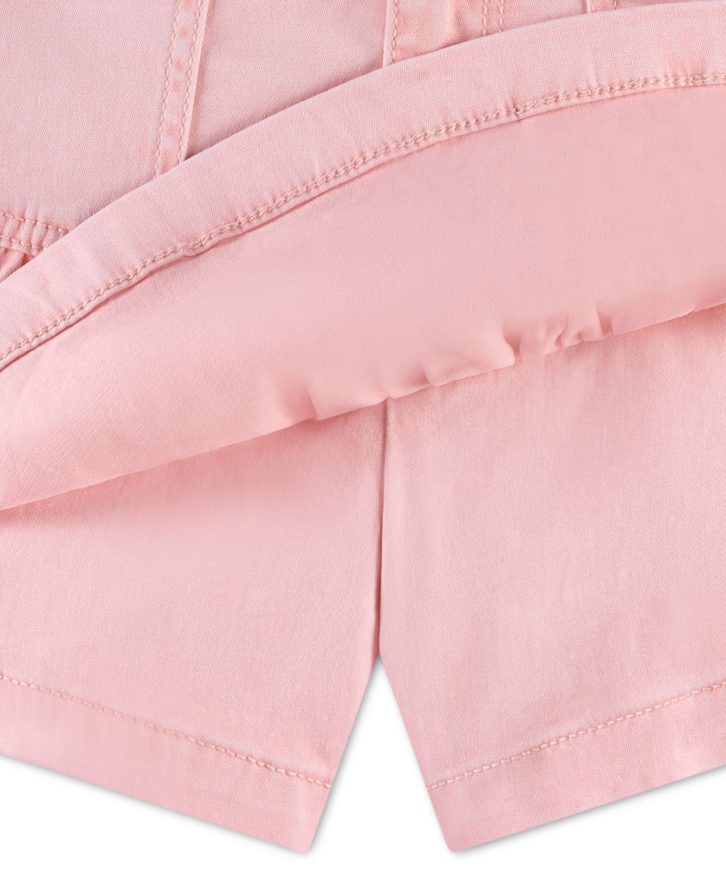 Юбка-шорты Levi's Ruffled Scooter Skort для девочек-малышей, цвет: Пудрово-розовый — фото 3