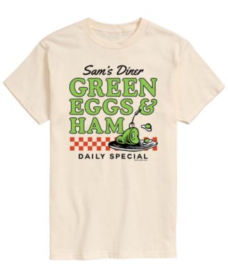 Men's Dr. Seuss Green Eggs Ham Diner Short-Sleeve Graphic T-Shirt