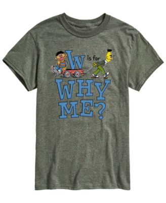 Men's Sesame Street Is For Why Me Short-Sleeve Graphic T-Shirt
