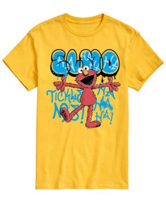 Men's Sesame Street Streetwear Elmo Short-Sleeve Graphic T-Shirt