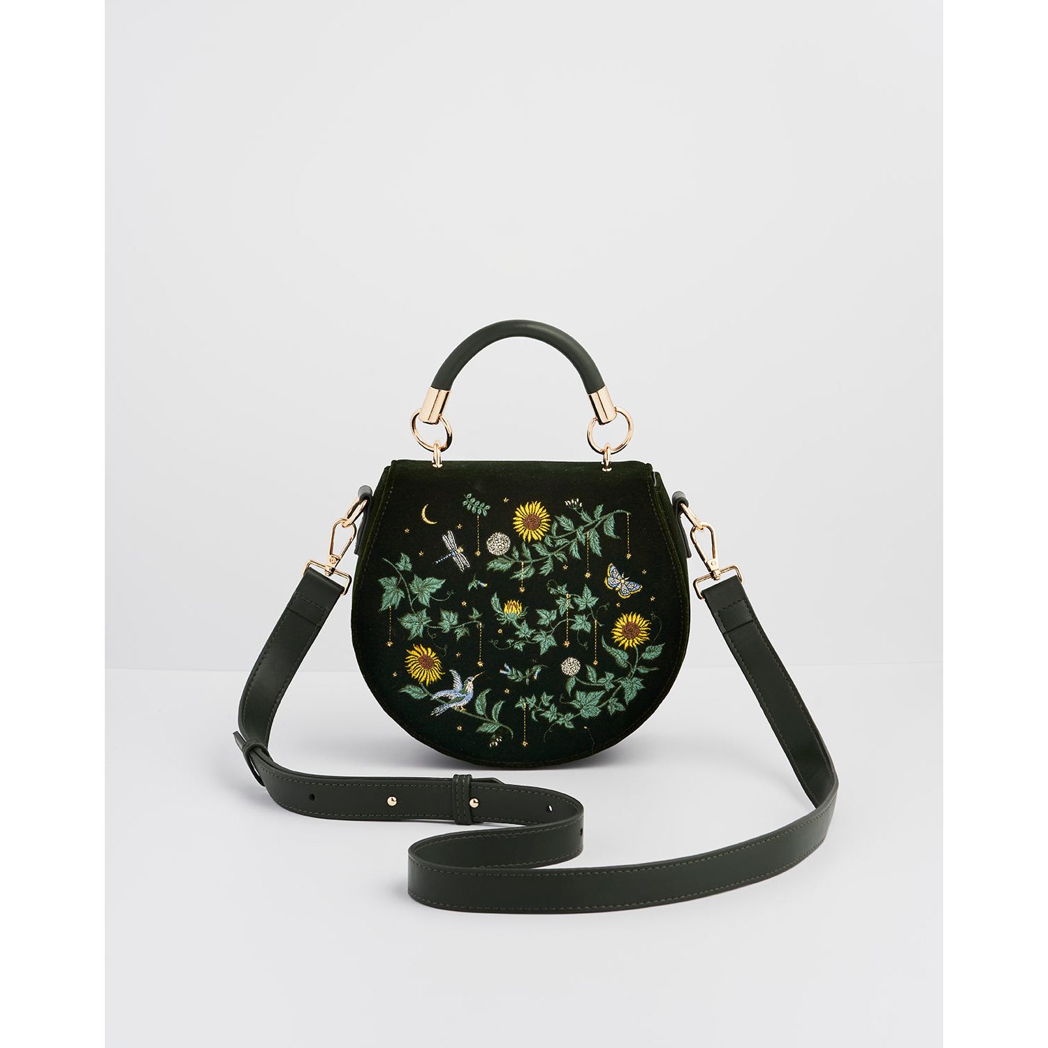 Women's Charlotte Sunflower Top Handle Bag