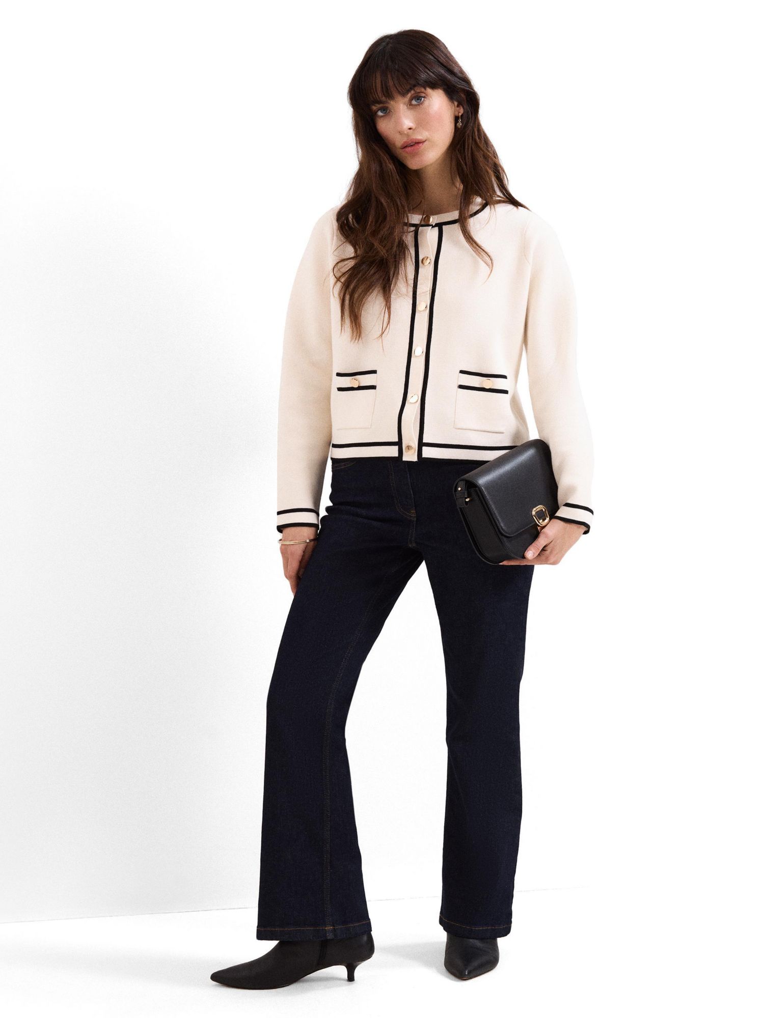 Women's Lola Button-Front Knit Cardigan