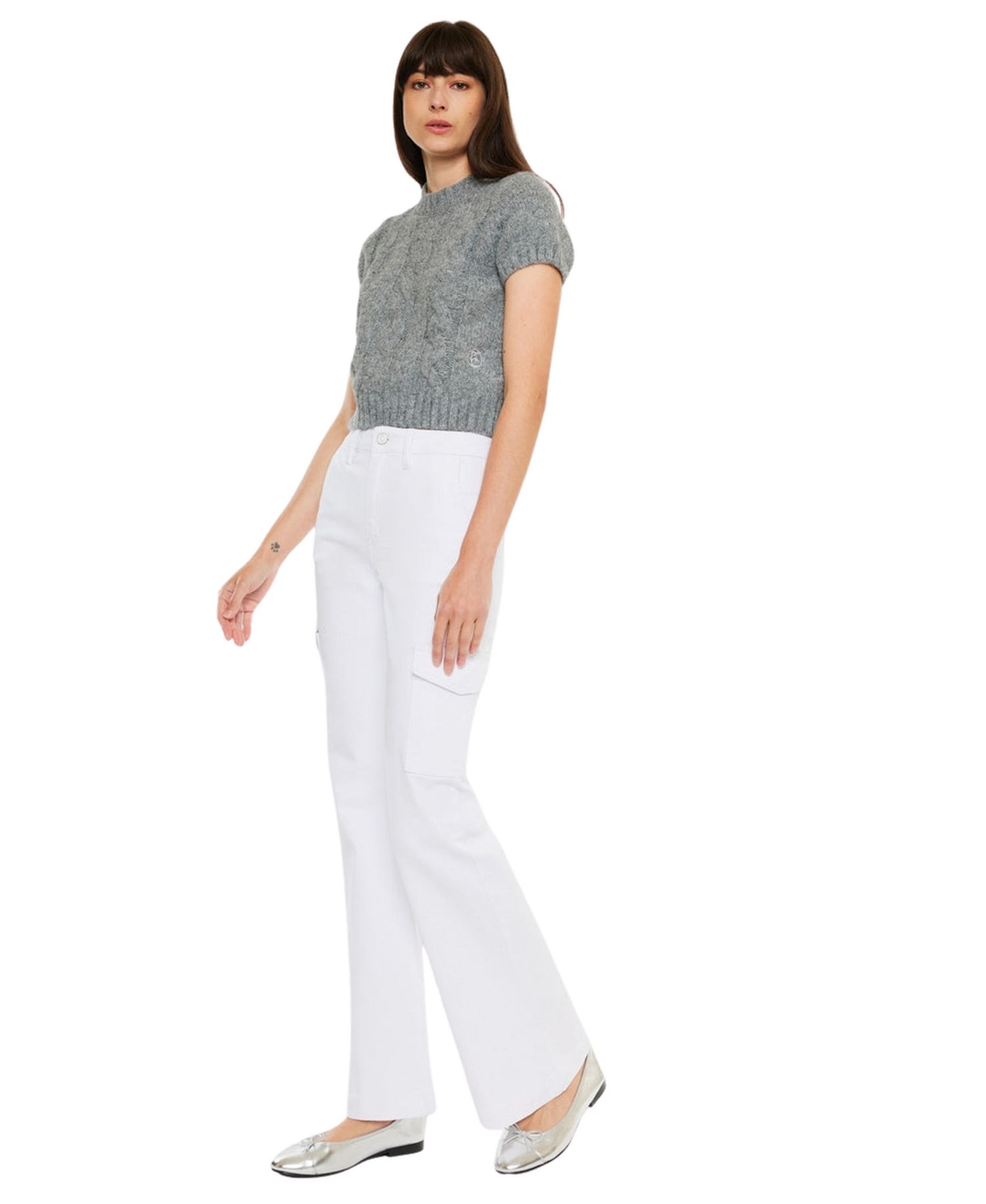 Women's Marilyn High Rise Wide Flare Jeans