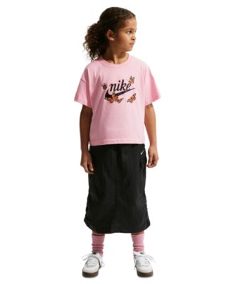 Girls' 7-16 Sportswear Boxy Short-Sleeve T-Shirt
