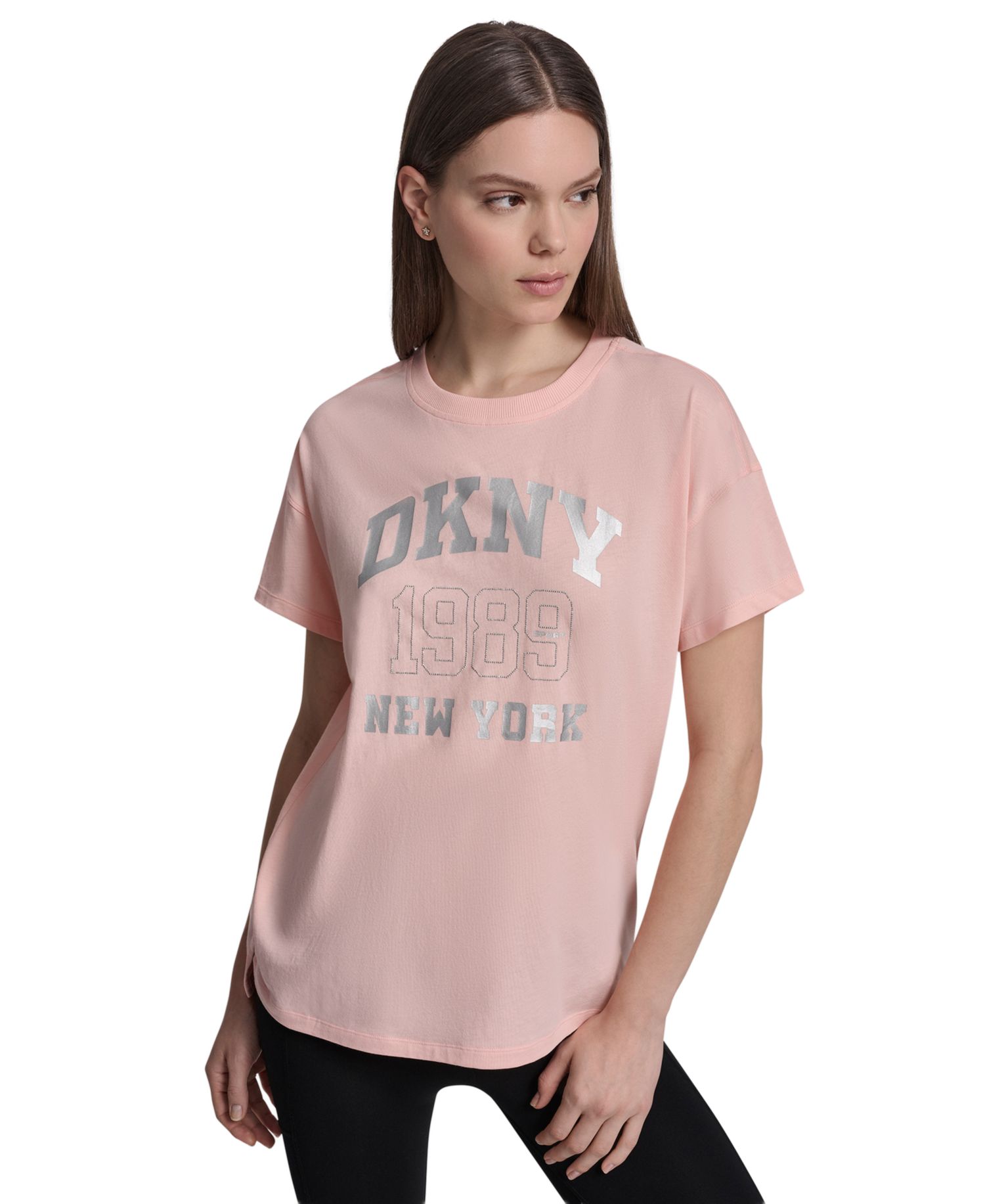 Short-Sleeve DKNY New York 1989 Logo T-Shirt