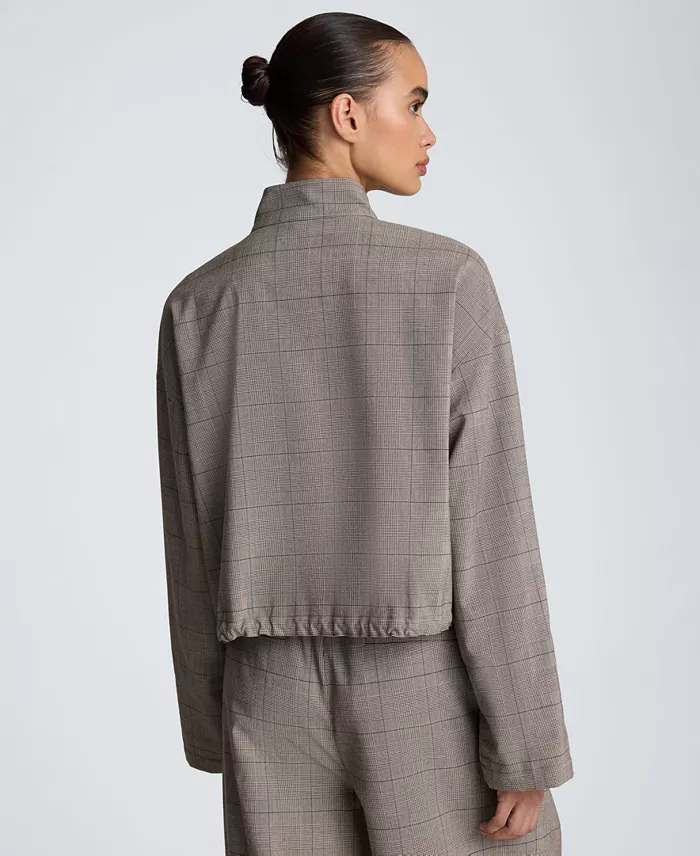 Women's Drawcord Flap Pocket Windbreaker Jacket - thumbnail 6