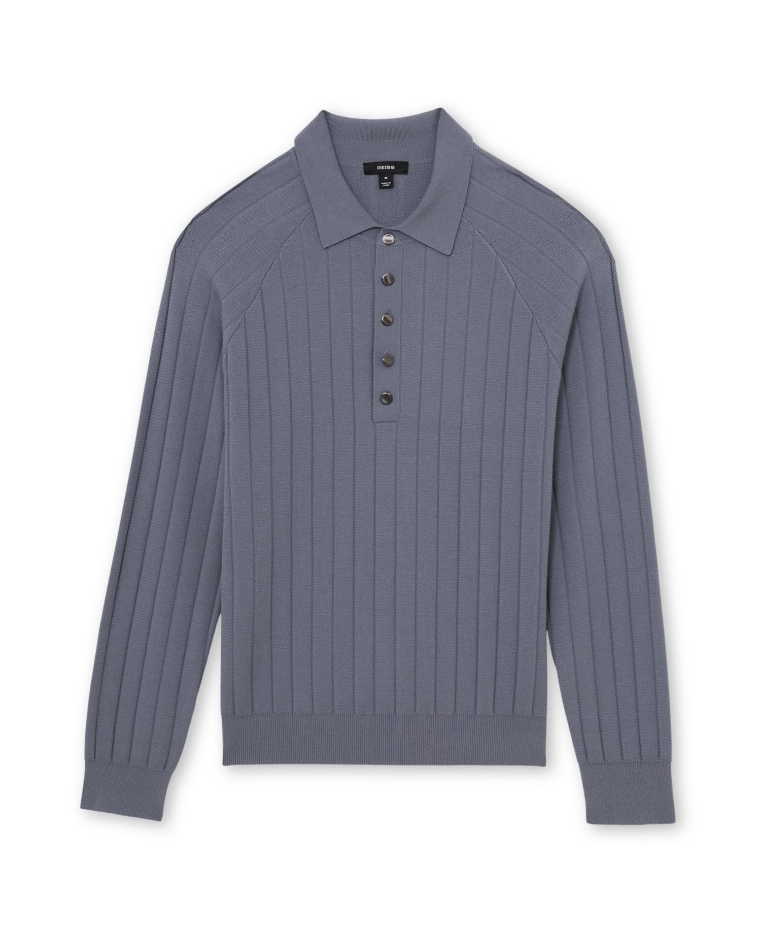 Men's Dillingham Wide-Ribbed Half-Button Polo Sweater