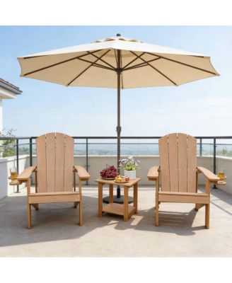 2-Piece All-Season Outdoor Lounge Chairs for Patio and Garden