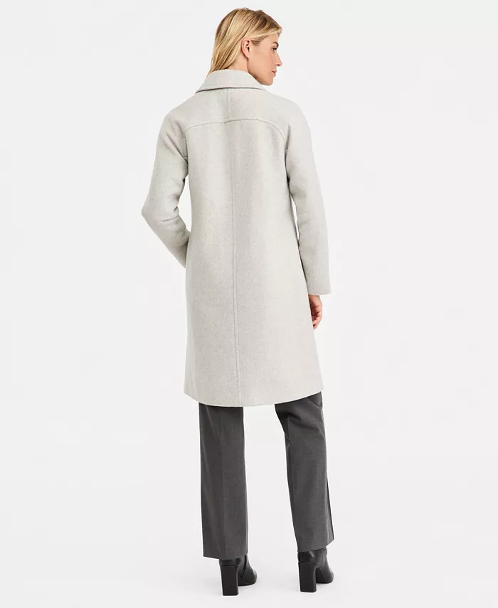Women's Double-Breasted Coat - thumbnail 8
