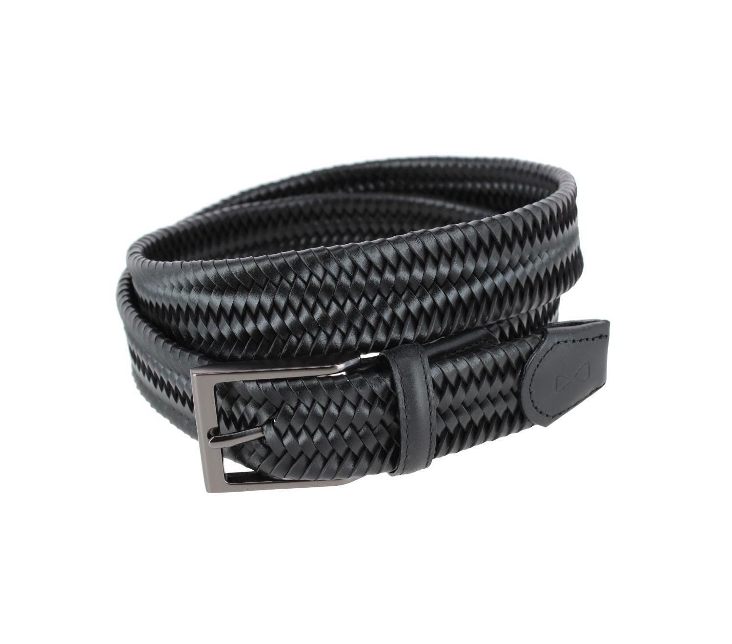 Big & Tall Andres Classic Leather Stretch Dress Belt