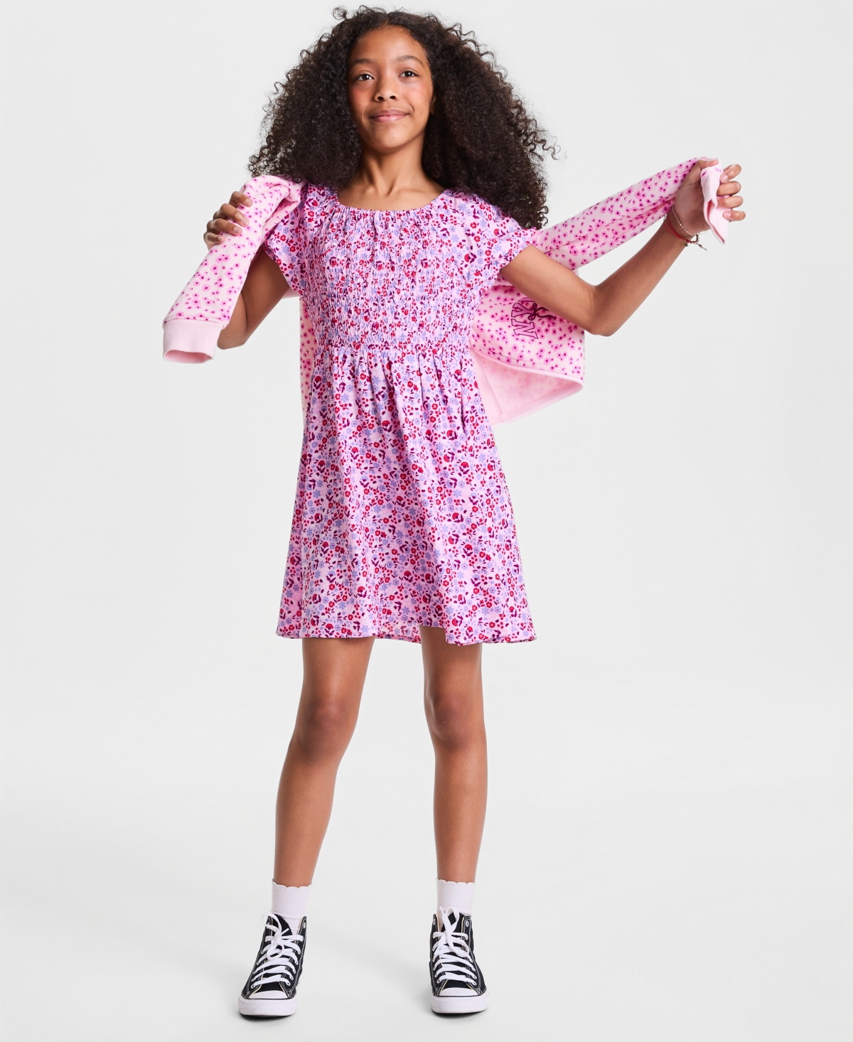 Epic Threads Girls' 5-20 Claire Smocked Dress, Macy's Exclusive