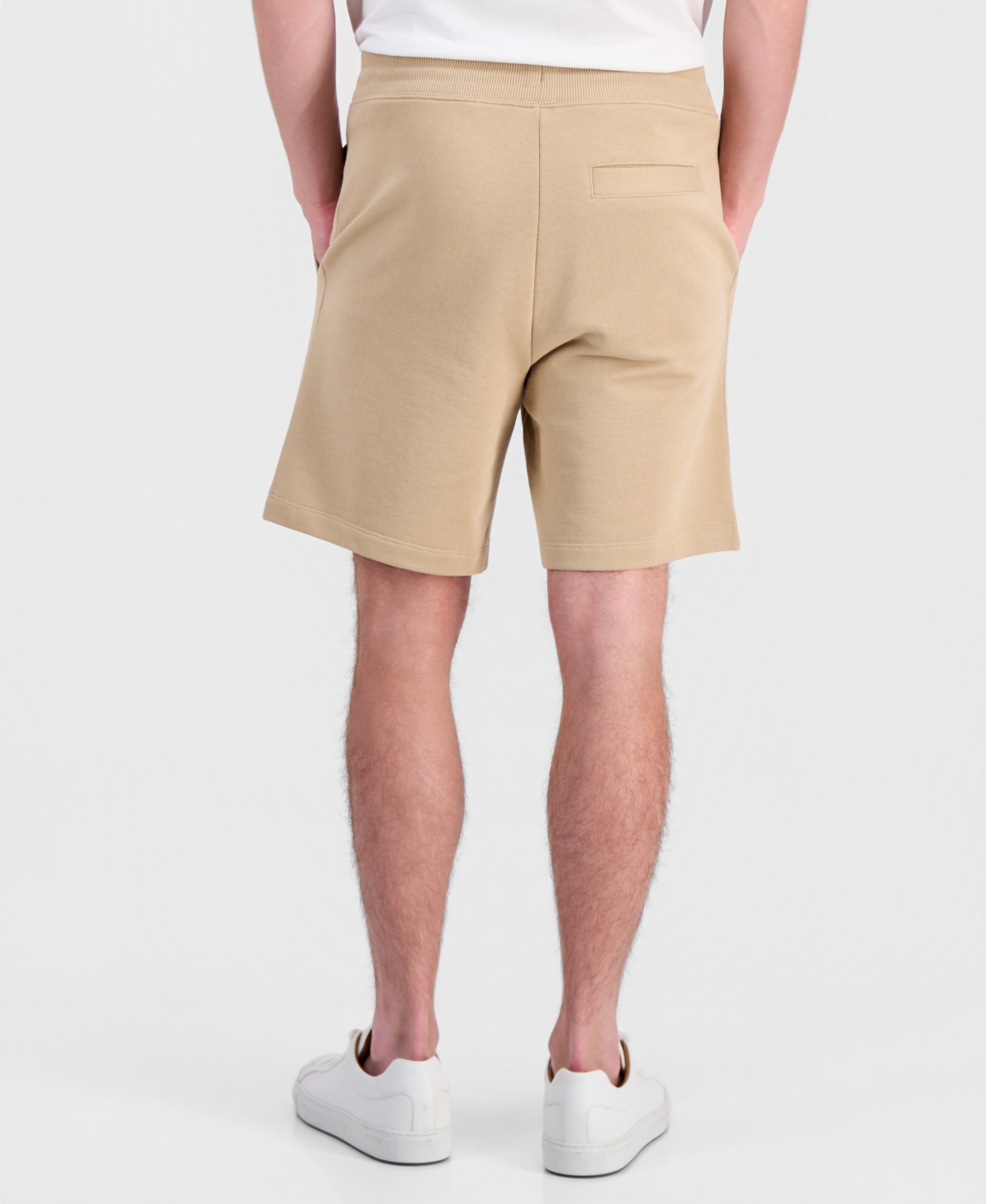 Hugo by Boss Men's Diz222 Logo Patch Jersey Shorts