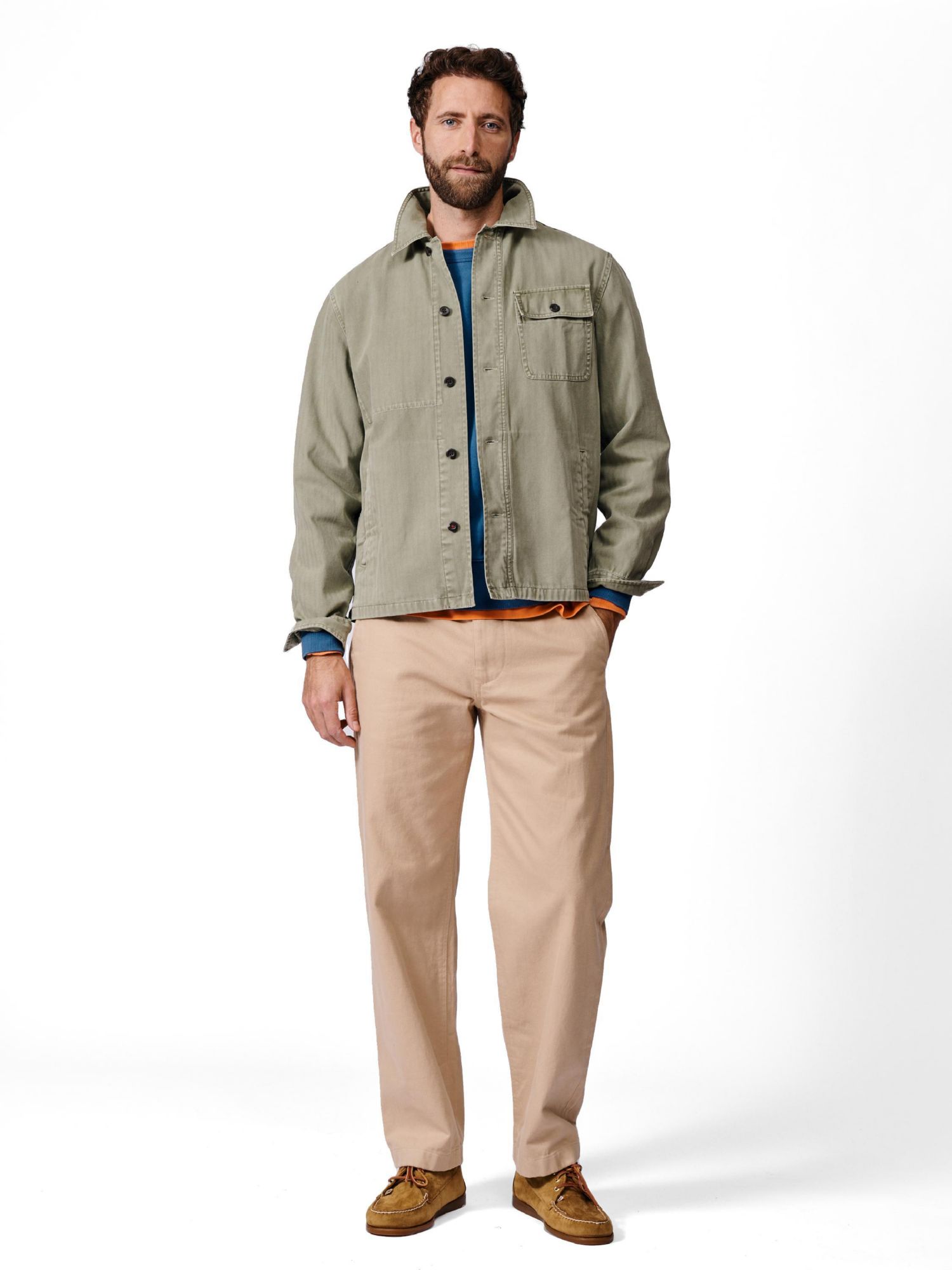 Men's Dowse Long Sleeve Relaxed Worker Jacket