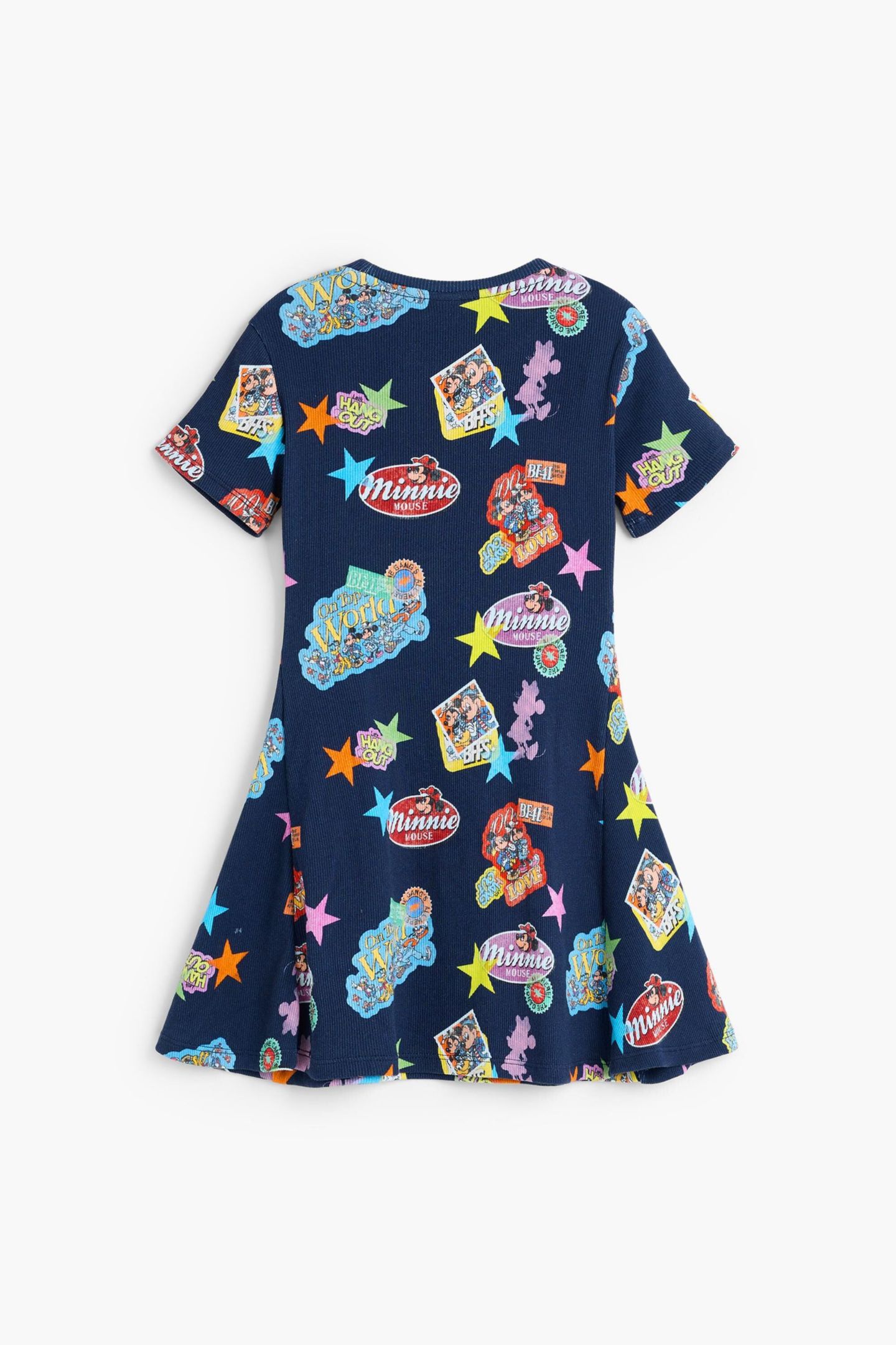 Платье Desigual 's Printed Minnie Mouse dress для девочек, цвет: Тёмно-синий — фото 5
